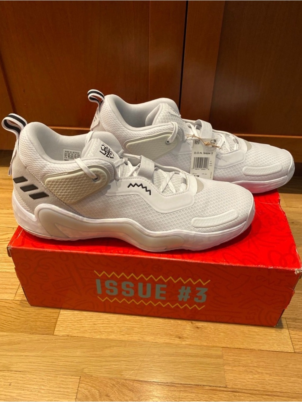 NEW Adidas D.O.N. Issue #3 Basketball Shoes Men's Size 17 H67720